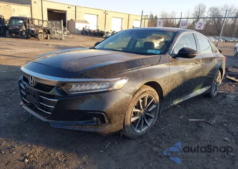 2022 Honda Accord Ex-L z USA, uszkodzony, nr VIN 1HGCV1F55NA026376